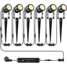 Zahradní lampa B Přímo na špejle s kabelem pro externí použití F-Class