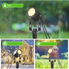 Zahradní lampa B Přímo na špejle s kabelem pro externí použití F-Class