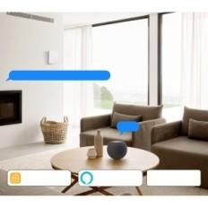 MAXCIO SDCS-01 Skift til WiFi Roller med HomeChit Alex Google 4 stk