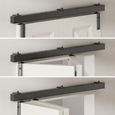 Veidņu komplekts divkāršu lapu durvīm BONIKLUBA P33SZB-F 102 cm