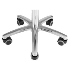 Chaise de beauté mobile sur roues Physa TERNI noire