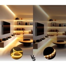 LED Neon 20m Tape Ksibnw UE-D331 230V IP65 Fonte de Alimentação Neutra Branco