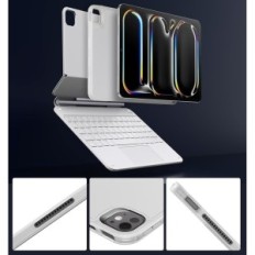 Caso con tastiera per iPad Pro 13 (2024) ESR 6в023 360 Bianco Qwertz