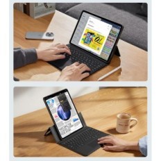 Koristi se slučaj ESR tipkovnice, Qwertz, za ipad Pro 13 inča (m4) 2024 crno