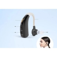 Digital Hearing Aid Britzgo VHP-1301M Loaded Black Adjustable