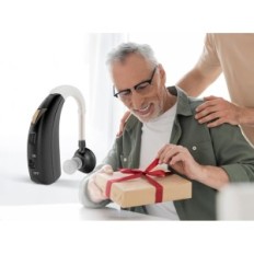Digital Hearing Aid Britzgo VHP-1301M Lastet svart justerbar