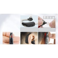 Digital Hearing Aid Britzgo VHP-1301M Lastet svart justerbar