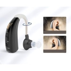 Digital Hearing Aid Britzgo VHP-1301M Lastet svart justerbar