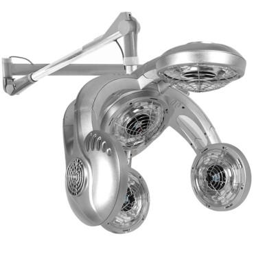 Gabbiano Infrazon GD-505W Silver Hängande Infraröd Hårbehandlingsapparat — sidosida