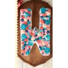 Moldes de masa de acero Wilton con letras y números. Conjunto de 10 piezas