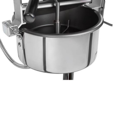 Professionell kraftfull popcornmaskin 230V 1,6kW röd