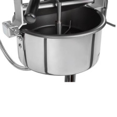 Professionell kraftfull popcornmaskin 230V 1,6kW röd