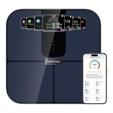 Bluetooth de la báscula de baño con TFT HealthEame CF588 25 azul