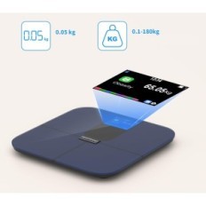 Badrumskala Bluetooth med TFT Heappegeep CF588 25 Blue