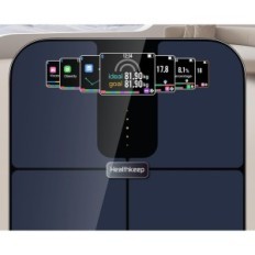 Bluetooth fürdőszobai mérlegek TFT Healthkeep CF588 25 képernyőkék