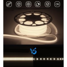 Taśma LED 4000K ALITOVE COB 20m 230V biała naturalna z pilotem IR