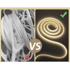 LED tape 4000k Alitove COB 20m 230V WHITE NATURAL WITH PILOT IR