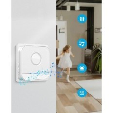 Bitiwend Radio Ring Sender, 2 Sockets Mottakere, 3-24V AC / DC