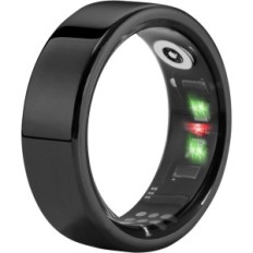 Smart Fitness Amovan Anillo Tamaño 7 Black Tracker Slee / Bomba / Oxygen