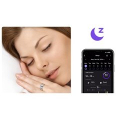 Smart Fitness Ring Amovan Tracker Calorii Pump / Sung / Oxygen vodotěsný