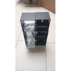 8 K- Bright GW- A310 LED lámpa készlete 12W IP65 3000K, fekete NO SET