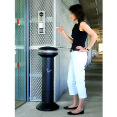 Freestanding hamutartó. Külső fekete, 15l