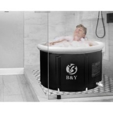 Zložljiva ledena žilarna B & Y 8213 89 × 55 cm Ice Bath Bath Chat