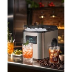 Használt KeeGone Ice Machine 120W 2L gyors otthon jég gép nagy teljesítményű és csendes munka