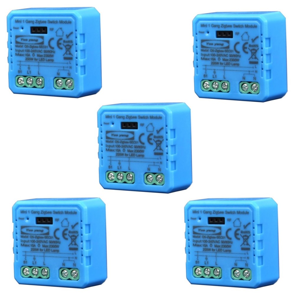 Zigbee Yueyang Mini Smart Switch jungiklis (5 vnt.)
