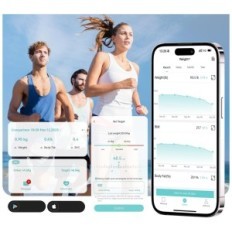 Digitálne Bluetooth Lepulse FI2016LB hmotnosť s výstavou BMI Analýza