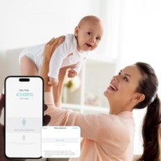 Digitaalinen bluetooth-leikkuu FI2016LB Paino BMI-analyysin näyttelyssä