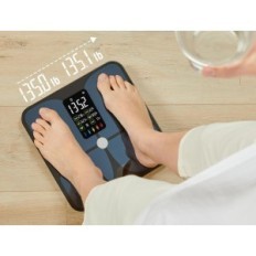 Digitális súly Bluetooth Lepulse FI2016LB testvizsgálattal BMI PISTIC