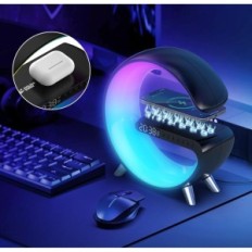 Äratuskell Speaker Wireless Laadija juhtimine valgusrakendusega