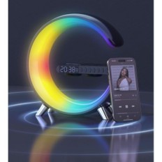 Äratuskell Speaker Wireless Laadija juhtimine valgusrakendusega