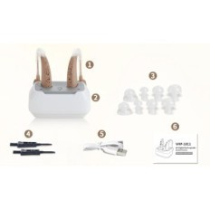 Aparelho de audição digital Hibriq VHP-1011 usado