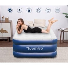 Jedan puhao Tuomico 699C krevet s pumpom, 190x99x43 cm nakon popravka