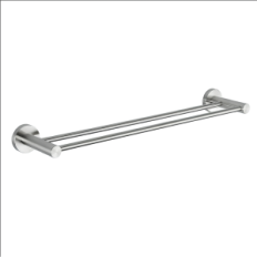 Dvieļu turētājs Dual Frap F30109 57cm Round Satin Nerūsējošais tērauds