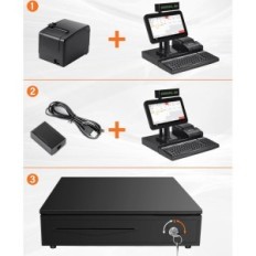 Gabinete Elétrico Tiskgg NT-335 5 Compartimentos 4 para Notas