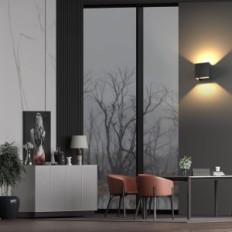 Izložba Zidna svjetiljka X8 K-Bright GW-A310 3000K IP65 Black