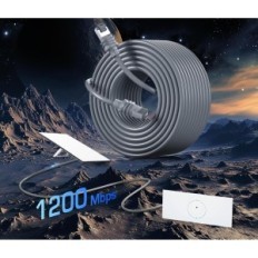 Cabo de StarLink 50m usado à prova d'água para Gen 3 / V3 padrão atutado