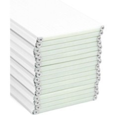 Sklopivi kupanje Qwork WD10919 Bijeli PVC 170x75 cm za kupaonicu