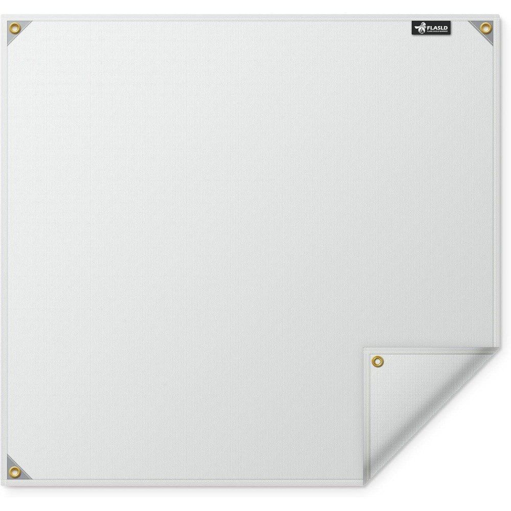 Flasd 2x2 m Shield Soldando blanco Tela Termal Soldadura Manta de soldadura