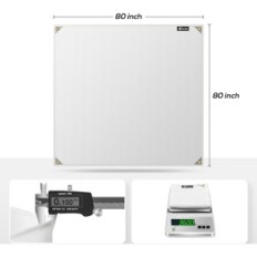 Flasd 2x2 m Metināšanas Shield White Thermal Fabric Metināšanas sega