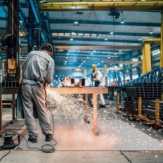 Flazd 2x2 m Svařovací štít bílý tepelný tkanina svařovací deka