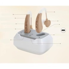 Használt HIBRIQ VHP -1011 hallókészülék hangerő kiigazítás NO SETS