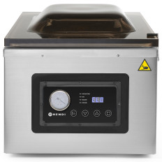 Máquina de embalagem de vácuo comporic com bomba de óleo 410mm 1000w Profi linha 410 Hendi 201442