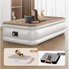 Egyágyas levegős ágy Airefina A-HOM43 built- in pump 190x100x41cm