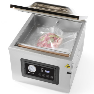 Komorų vakuuminės pakavimo mašina su alyvos siurbliu 410mm 1000W PROFI LINE 410 Hendi 201442