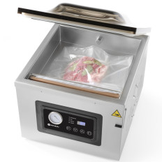 Machine à emballer sous vide de chambre avec pompe à huile 410 mm 1000W PROFI LINE 410 Hendi 201442