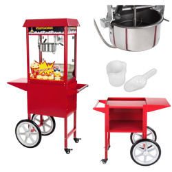 Mobil popcorn gép kerekes...